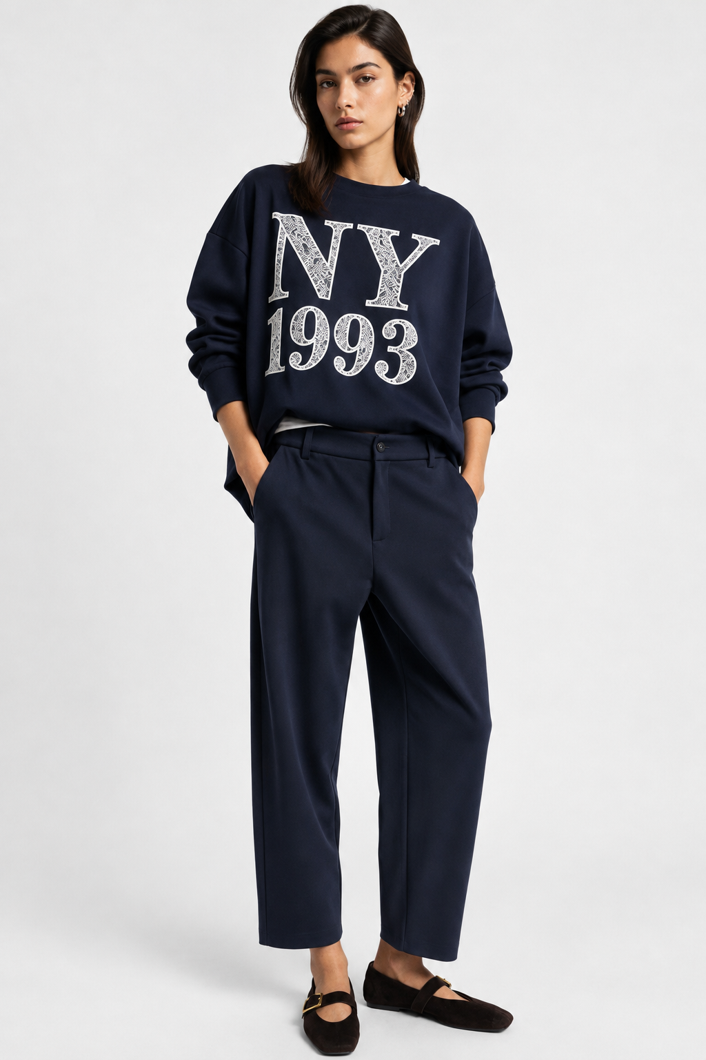 NY 1993 RELAXED SET BLUE