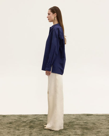 DALIA UTILITY SHIRT BLUE