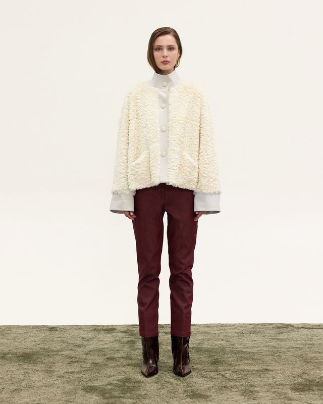 SHEYLA PANTS BORDEAUX