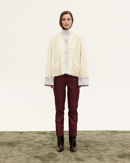 SHEYLA PANTS BORDEAUX