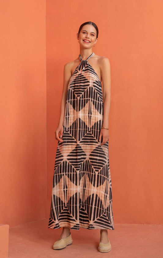 TIE-DYE DRESS - Vesta Donna