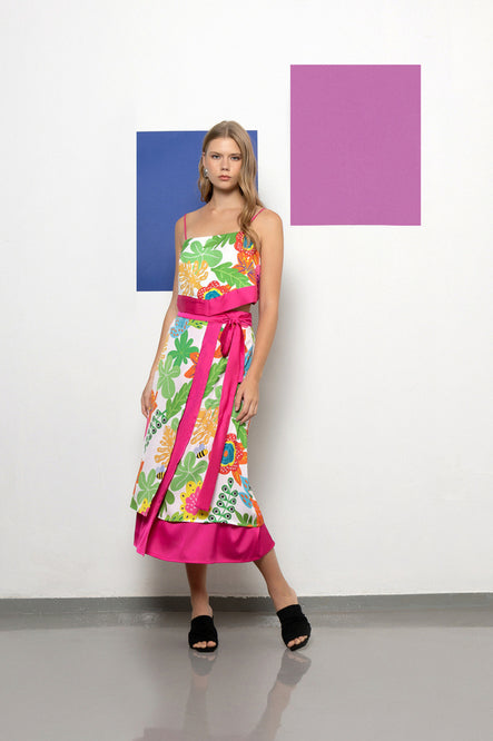 LIDIA WRAP SKIRT