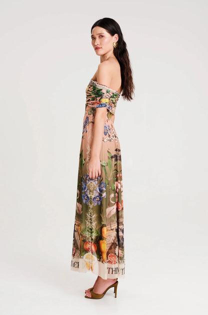  CITRUS LONG DRESS  - Mesh - Vesta Donna 
