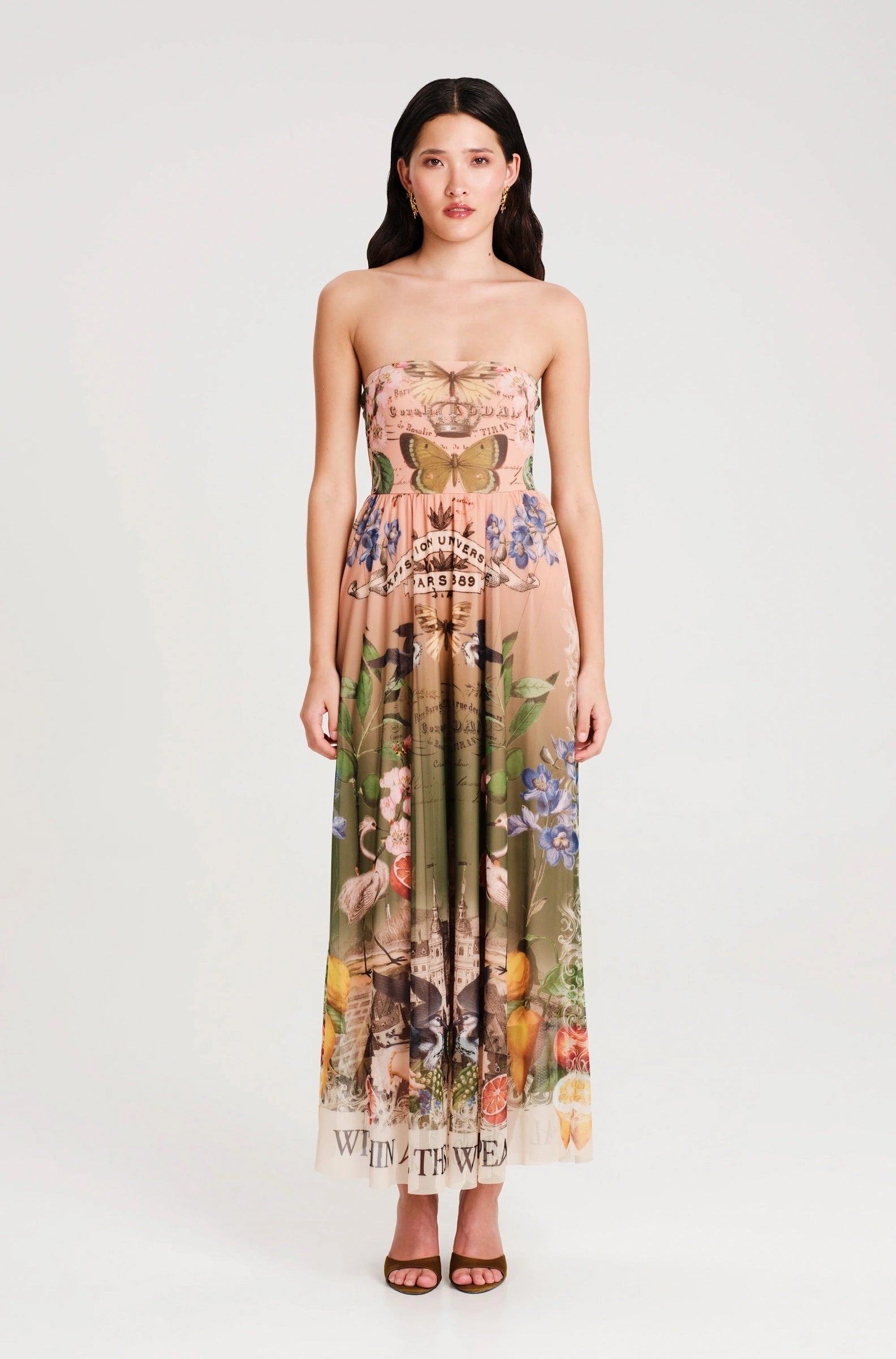  CITRUS LONG DRESS  - Mesh - Vesta Donna 