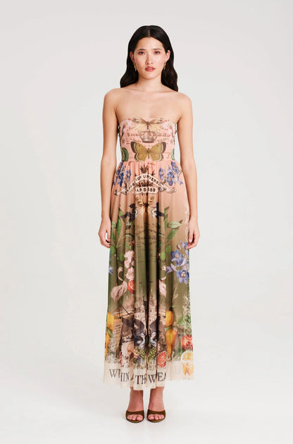  CITRUS LONG DRESS  - Mesh - Vesta Donna 