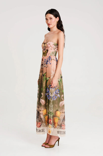  CITRUS LONG DRESS  - Mesh - Vesta Donna 
