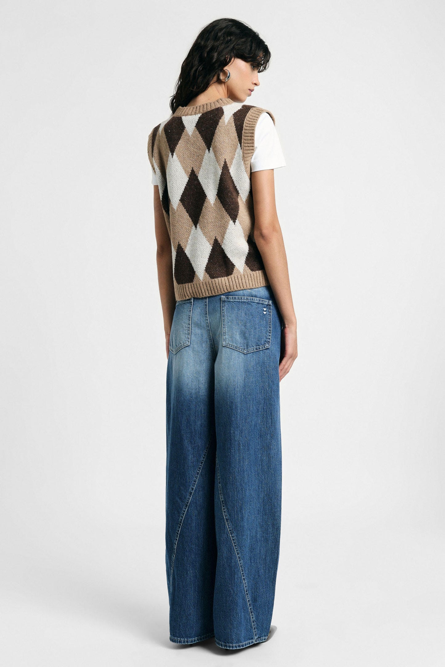 ALESSIA WIDE DENIM PANTS