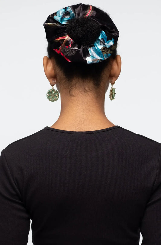 HYDRANGEA SCRUNCHIE