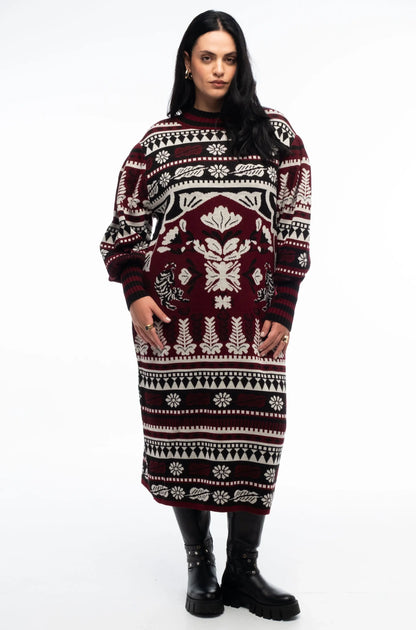 MYTHICAL LONG KNITTED DRESS