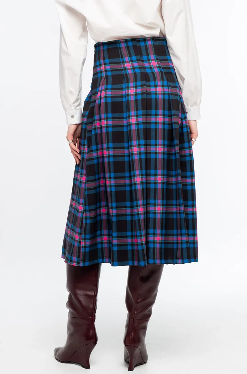 PREPPY MIDI SKIRT
