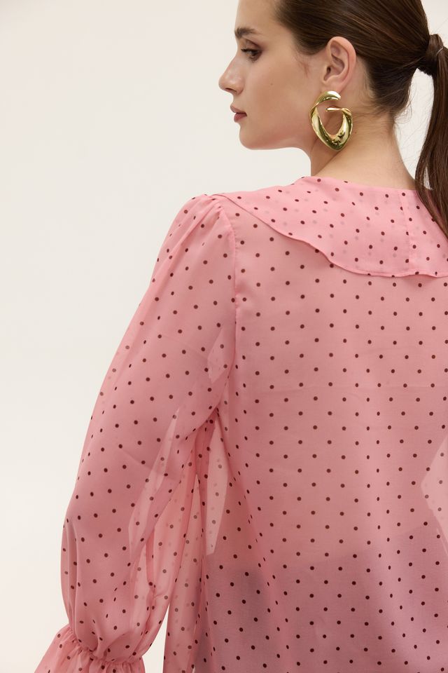 JOANNA RUFFLE BLOUSE