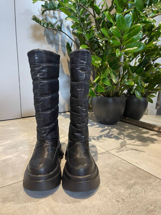 Mille Luci GENEVA BLACK BOOTS - Vesta Donna