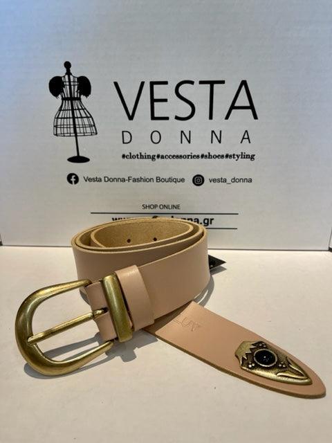  LORETTA NUDE BELT - Vesta Donna 