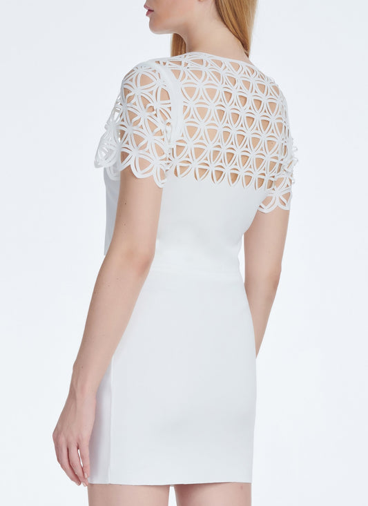 Cutcuutur FRANCA WHITE TOP - Vesta Donna