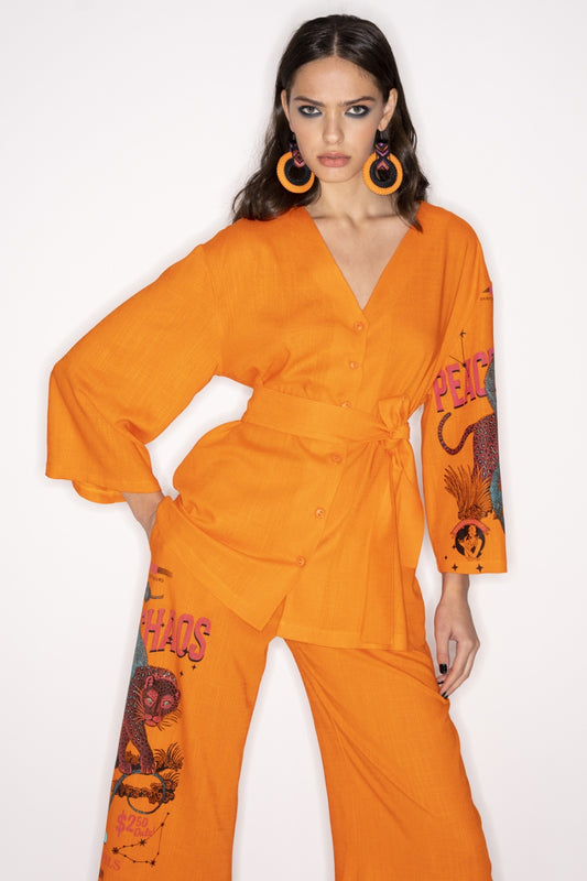 Peace & Chaos TANGERINE SET - Vesta Donna