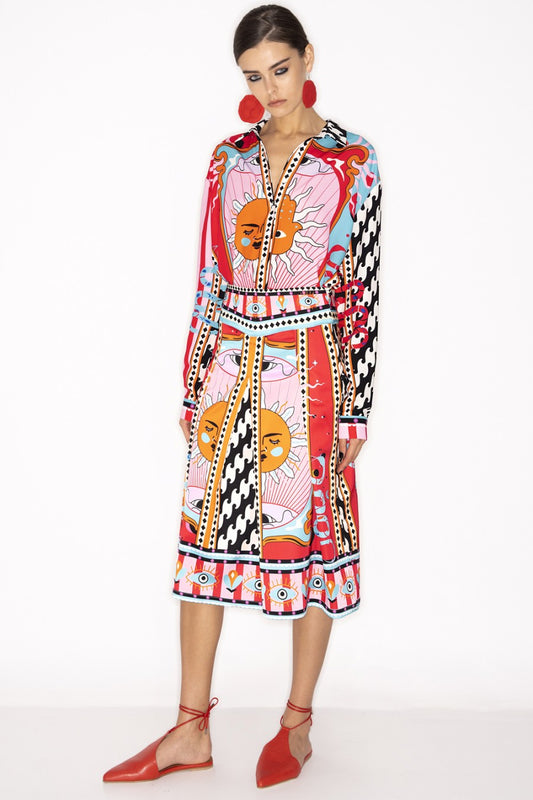 Peace & Chaos COSMIC LOVE SKIRT - Vesta Donna