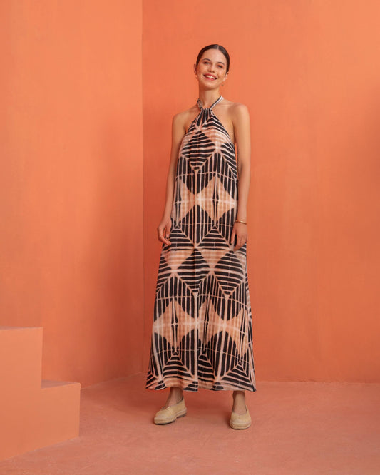 Moutaki TIE-DYE DRESS - Vesta Donna