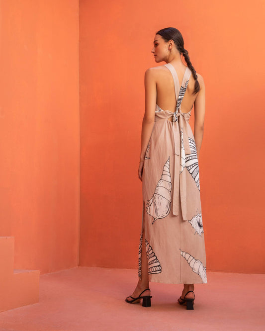 Moutaki SEASHELL LONG DRESS - Vesta Donna