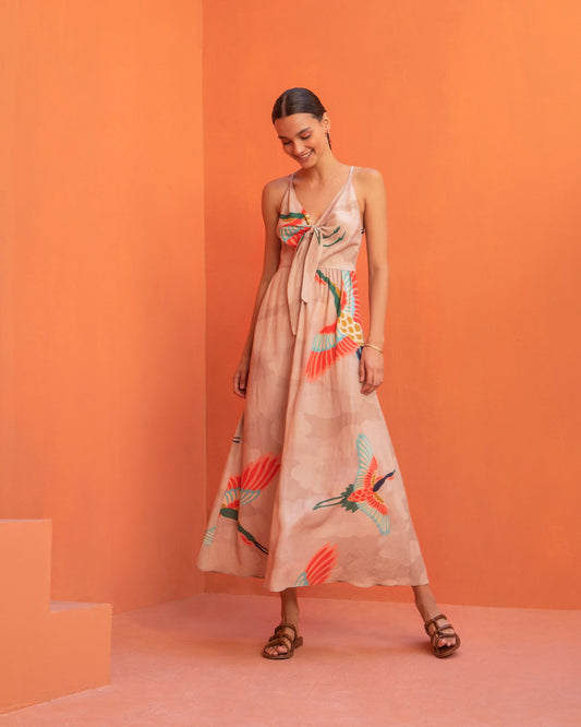 Moutaki ARDEIDAE KNOT DRESS - Vesta Donna