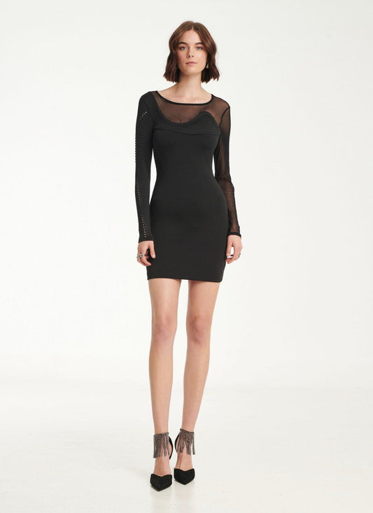 Cutcuutur MINI DRESS IN BLACK - Vesta Donna
